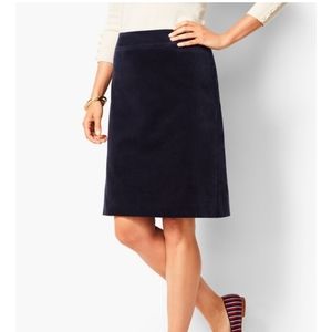Talbots Velveteen Skirt